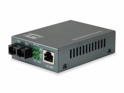 LevelOne FVT-1101 convertidor de medio 100 Mbit/s 1310 nm Multimodo Negro 