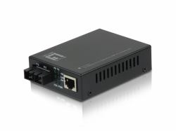 LevelOne FVT-2001 convertidor de medio 100 Mbit/s 1310 nm Multimodo Negro 