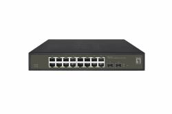 LevelOne GES-2118 switch Gestionado L2 Gigabit Ethernet [10/100/1000] Negro 