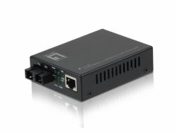 LevelOne GVT-2001 convertidor de medio 1000 Mbit/s 850 nm Multimodo Negro 