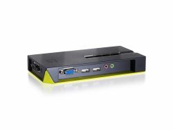 LevelOne Switch KVM de 4 puertos USB con Audio 