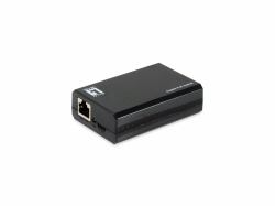 LevelOne POS-5001 divisor de red Energía sobre Ethernet [PoE] Negro 