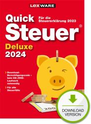 Lexware QuickSteuer Deluxe 2024 Devolución de impuestos 1 licencia[s] 1 año[s] 