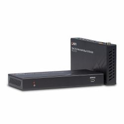 Lindy 38217 extensor audio/video Transmisor y receptor de señales AV Negro 
