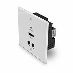 Lindy 38348 extensor audio/video Transmisor de señales AV Blanco 