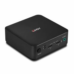Lindy 42320 interruptor KVM Gris 