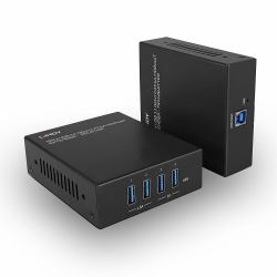 Lindy 43410 extensor KVM Transmisor y receptor 