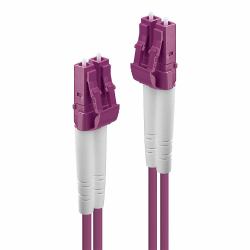 Lindy 46342 Cable de fibra óptica e InfiniBand 3 m LC Rosa 