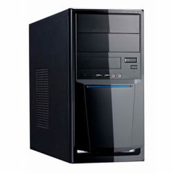 Linkworld 7271-23 carcasa de ordenador Midi Tower Negro 