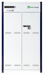 LocknCharge LNC10475 carrito y armario de dispositivo portátil Armario de gestión y carga para dispositivos portátiles Negro, Blanco 