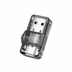 LogiLink BT0054 receptor de audio bluetooth Gris, Transparente 