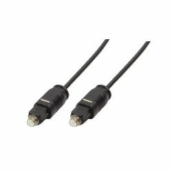 LogiLink Toslink - Toslink, 1.5m cable de audio 1,5 m Negro 