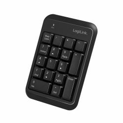 LogiLink ID0201 teclado numérico Portátil Bluetooth Negro 