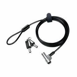 LogiLink NBS013 cable antirrobo Negro, Plata 1,8 m 