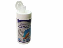 LogiLink TFT LCD Reinigung Wipes LCD/LED/Plasma, LCD/TFT/Plasma, PC, Portátil, Teléfono móvil/smartphone, Consola de juegos 