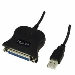LogiLink UA0054A cable paralelo Negro 1,8 m 