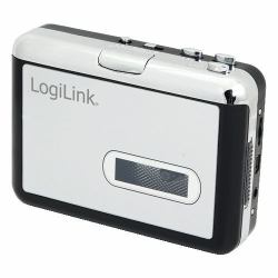 LogiLink UA0156 grabadora 1 cubierta[s] Negro, Plata 