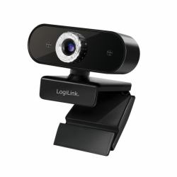 LogiLink UA0371 cámara web 3 MP 1920 x 1080 Pixeles USB 2.0 Negro, Plata 