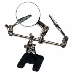 LogiLink WZ0034 lente de aumento y lupa Negro, Acero inoxidable 
