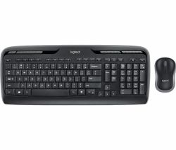 Logitech Wireless Combo MK330 teclado Ratón incluido Hogar USB QWERTY Inglés del Reino Unido Negro  - Versión UK