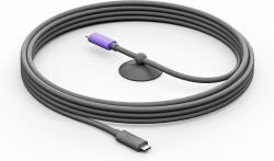 Logitech 952-000195 cable USB USB 3.2 Gen 2 [3.1 Gen 2] 5 m USB C Grafito, Violeta 