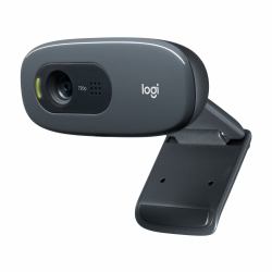 Logitech 960-001063 cámara web 3 MP 1280 x 720 Pixeles USB Gris, Gris Oscuro 