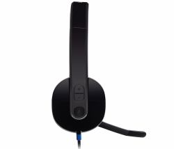 Logitech H540 USB Auriculares Alámbrico Diadema Oficina/Centro de llamadas USB tipo A Negro 