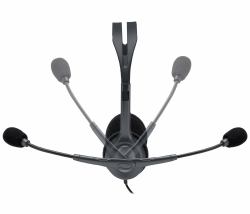 Logitech 981-000593 auricular y casco Auriculares Alámbrico Diadema Oficina/Centro de llamadas Negro 