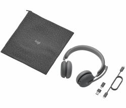 Logitech Zone Wireless 2 Auriculares Inalámbrico Diadema Oficina/Centro de llamadas USB Tipo C Bluetooth Grafito 