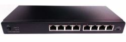 Longshine LCS-2.5GS7108 switch No administrado Gigabit Ethernet [10/100/1000] Negro 