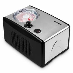 MEDION MD 18387 Compresor de helados 1,5 L 150 W Negro, Plata 