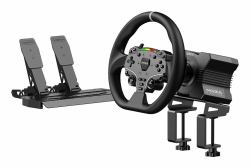 Moza Racing RS20 mando y volante Negro Volante + Pedales PC 