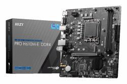 MSI PRO H610M-E DDR4 placa base Intel H610 LGA 1700 micro ATX 