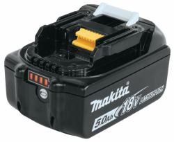 Makita Industrial Rechargeable - Battery Lithium-Ion [Li-Ion] - 5000 Mah 18 V - Warranty: 12M