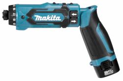 Makita DF012DSE destornillador eléctrico y llave de impacto Negro, Azul 650, 200 