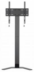 Manhattan Soporte de suelo ultradelgado para TV/monitores, para pantallas de 37" a 55", Compatibilidad VESA: de 200×200 a 400×400 mm [verifique las dimensiones de los cuatro orificios de montaje traseros], carga máxima 40 kg 