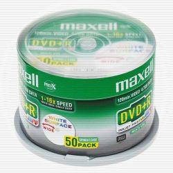 Maxell DVD+R 4,7 GB 50 pieza[s] 