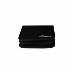 MediaRange BOX50 funda para discos ópticos Funda cartera 24 discos Negro 