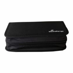 MediaRange BOX55 funda para discos ópticos Funda cartera 96 discos Negro 