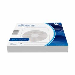 MediaRange BOX65 funda para discos ópticos 1 discos Blanco 