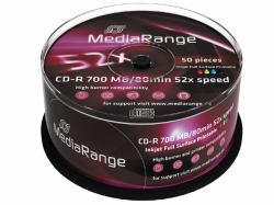 MediaRange MR208 CD en blanco CD-R 700 MB 52x 50 pieza[s] 