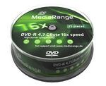 MediaRange MR403 DVD en blanco 4,7 GB DVD-R 25 pieza[s] 