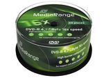 MediaRange MR444 DVD en blanco 4,7 GB DVD-R 50 pieza[s] 