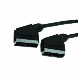 MediaRange MRCS152 cable EUROCONECTOR 1,4 m SCART [21-pin] Negro 