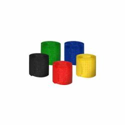 MediaRange MRCS302 presilla Velcro strap cable tie Nylon Negro, Azul, Verde, Rojo, Amarillo 5 pieza[s] 