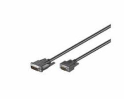 Microconnect 50990 adaptador de cable de vídeo 2 m DVI-I VGA [D-Sub] Negro 