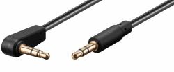 Microconnect AUDLL05A cable de audio 0,5 m 3,5mm Negro 