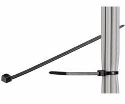 Microconnect CABLETIE3 presilla Brida tipo escalera Negro 100 pieza[s] 