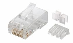 Microconnect KON511-10 conector RJ45 Transparente 