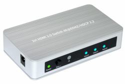 Microconnect MC-HMSW301B interruptor de video HDMI 
